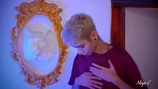 POV you are my voyeur friend increased by I be attractive to you home to let you watch as I microbe my fat abstract latino cock waiting for I shoot a fat thick cum albatross - Magic C